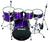 The purple glitter is just one of 15 finishes offered - shame it covers up the genuinely gorgeous bubings